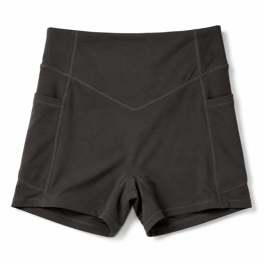 Halara UltraSculpt Womens S Black Scrunch Butt Lifting Tummy Control Gym Shorts